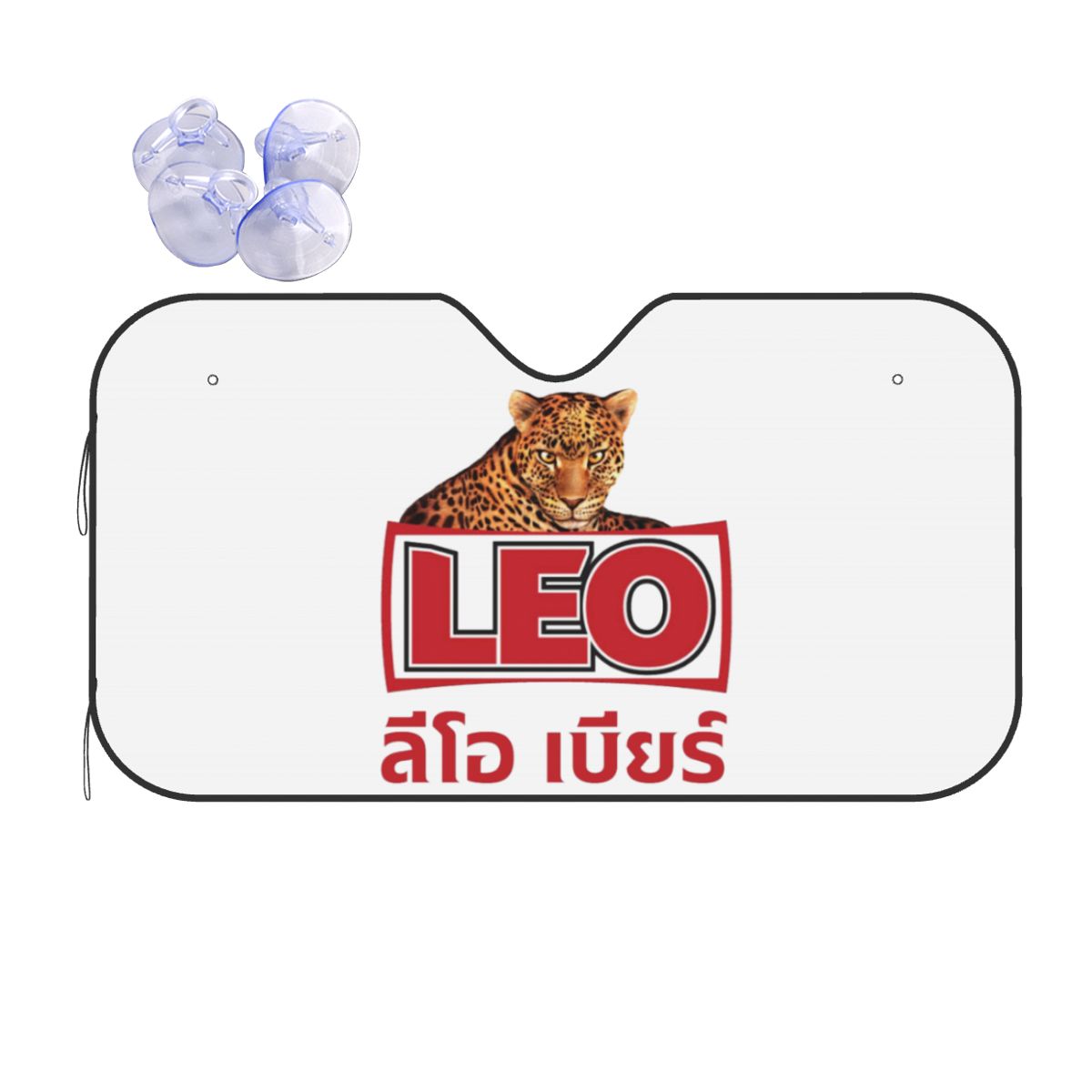 Car Accessories Bangkok - Leo Beer Bangkok pare-soleil pare-brise voiture