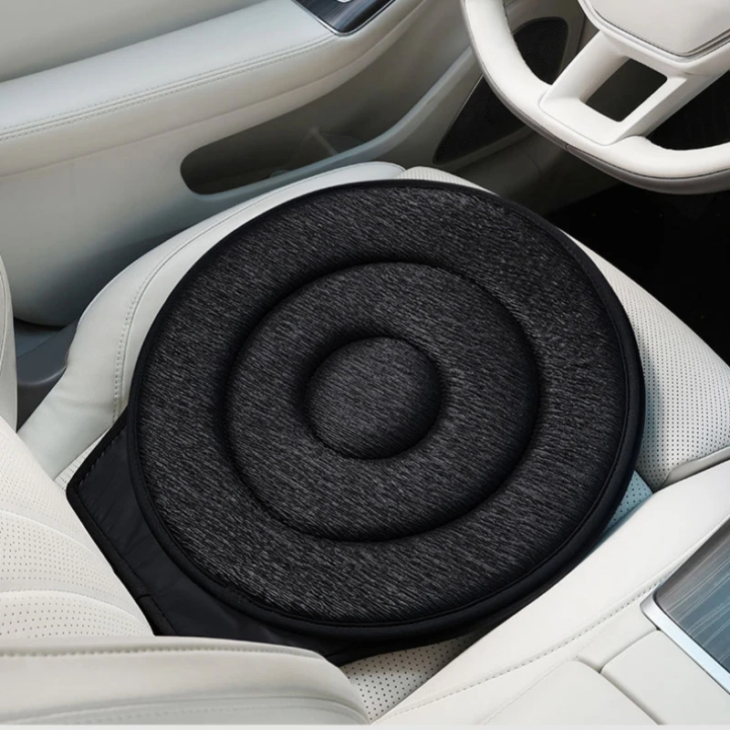 Car Seat Cushion Memory Foam - Coussin de siège rotatif à 360