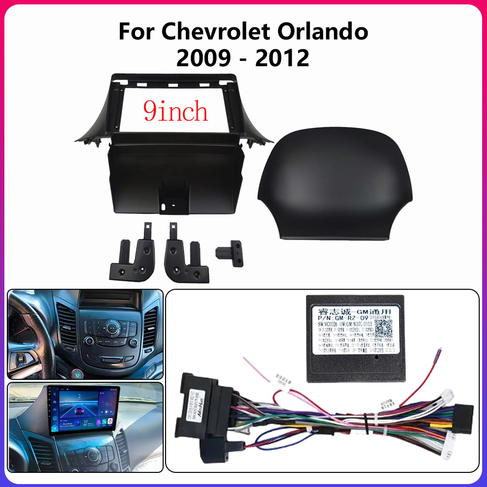 Car Accessories For Dashboard - Pour Chevrolet Orlando 2009-2012 9 pouces