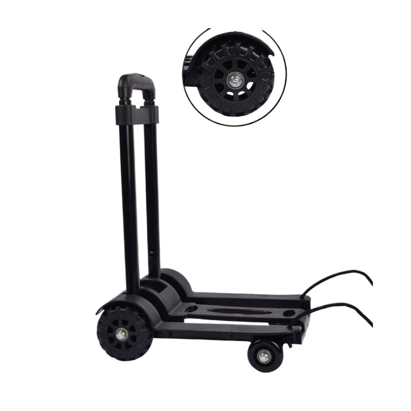 Car Accessories Shop - TRIPNUO-Chariot à Bagages Portable pour la