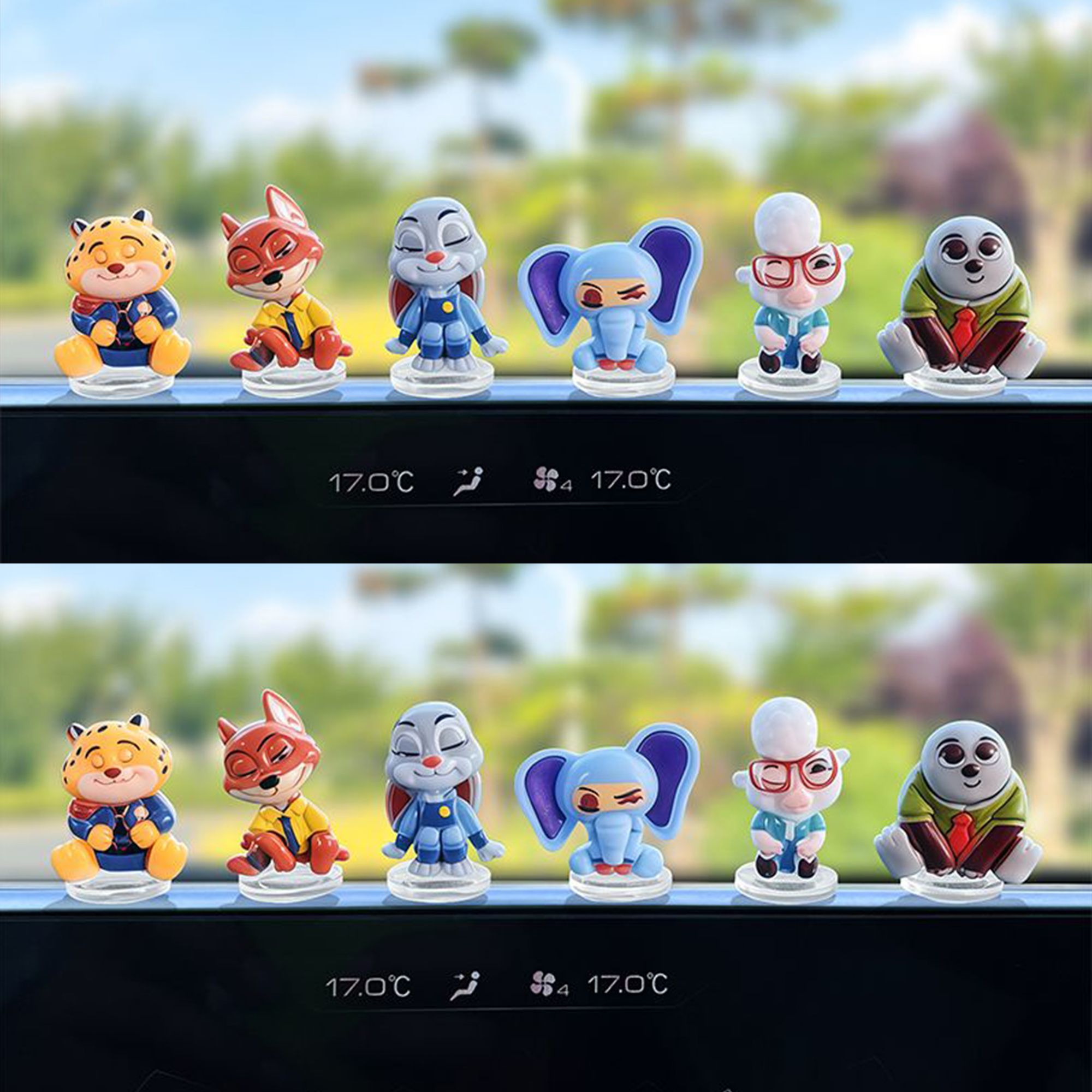 Car Accessories For Dashboard - Ornement de voiture de dessin animé