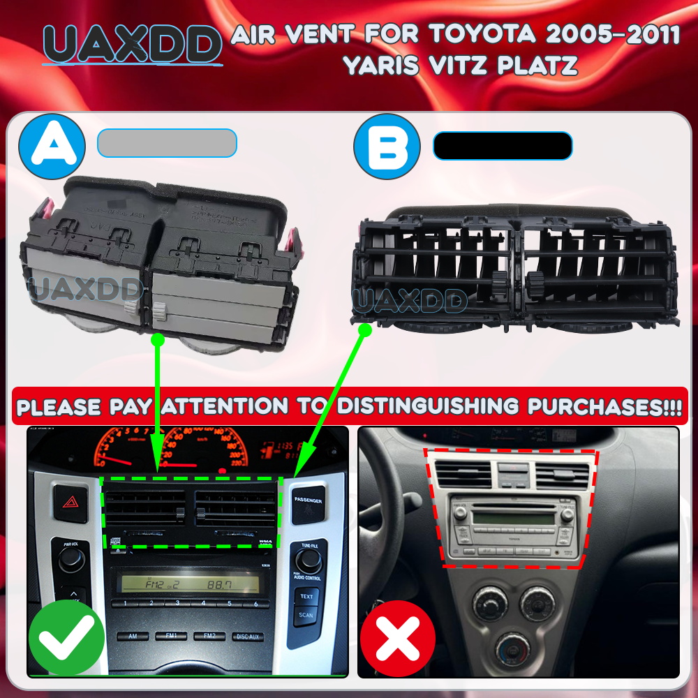 Grille d'aération pour Toyota  - Car Accessories For Dashboard avis et prix