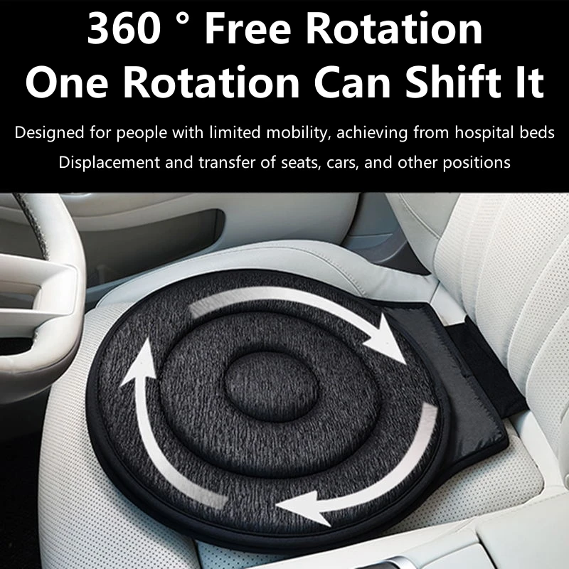 Coussin de siège rotatif à 360 - Car Seat Cushion Memory Foam avis et prix