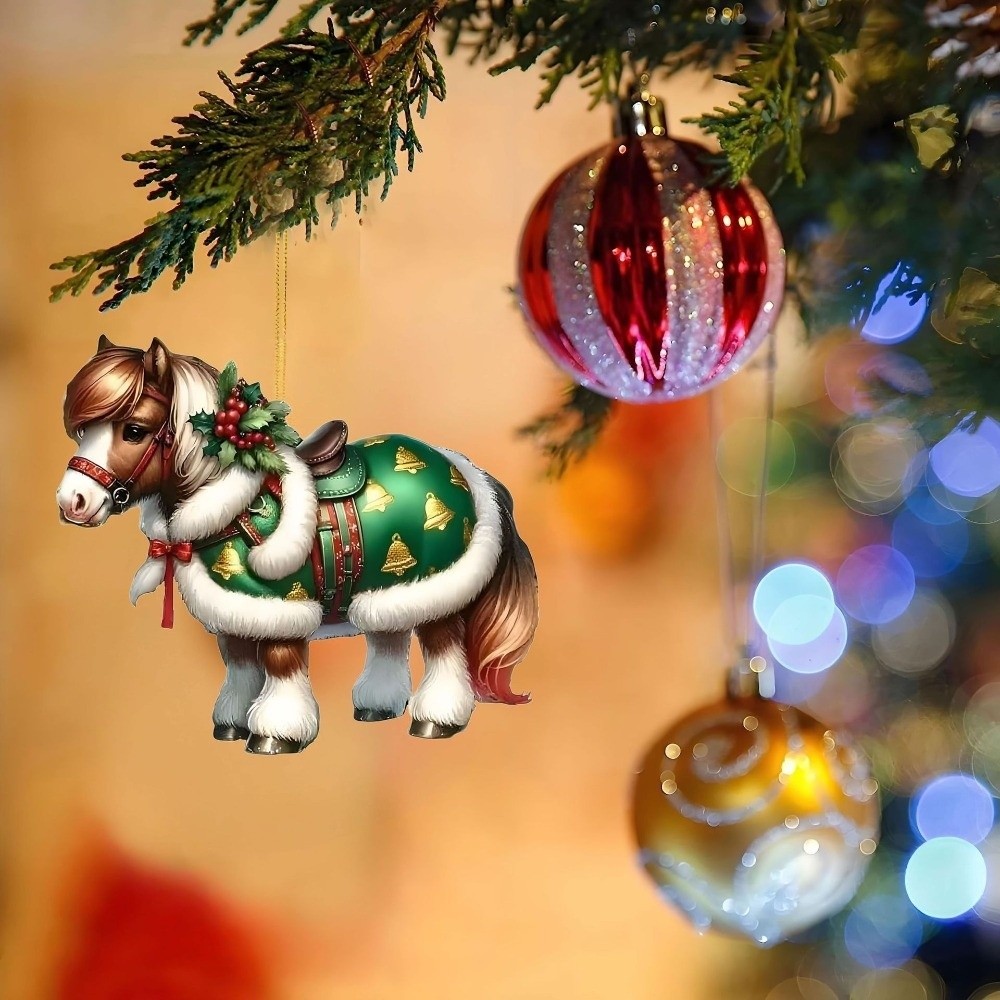 Pendentif plat de noël suspend - Car Accessories Xmas Gifts avis et prix