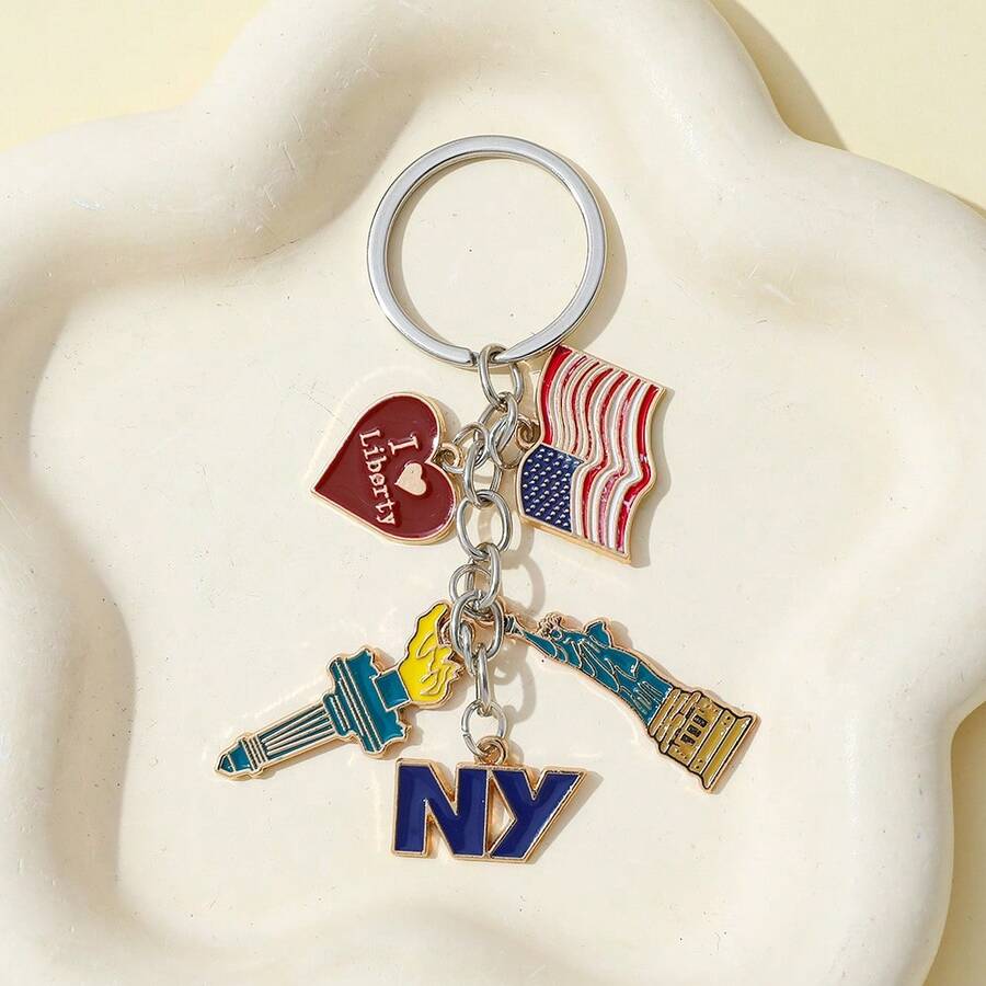 Porte-clés drapeau national te - Car Accessories York avis et prix
