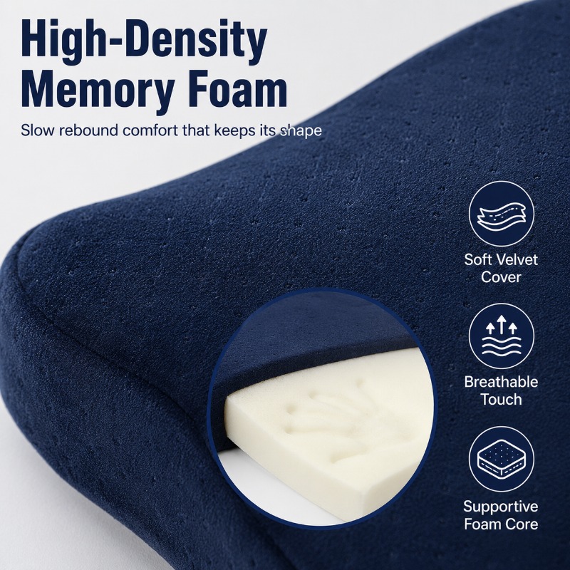 Coussin de chaise en mousse à  - Car Seat Cushion Memory Foam avis et prix