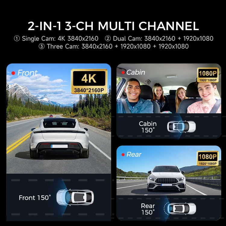 Caméra embarquée LINGDU V630 4 - Car Dash Cam avis et prix
