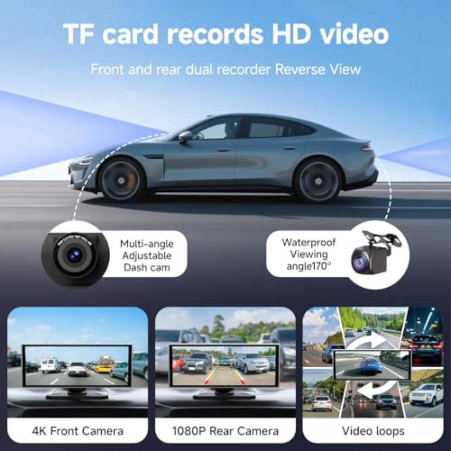 Écran du tableau de bord de la - Car Dash Cam avis et prix