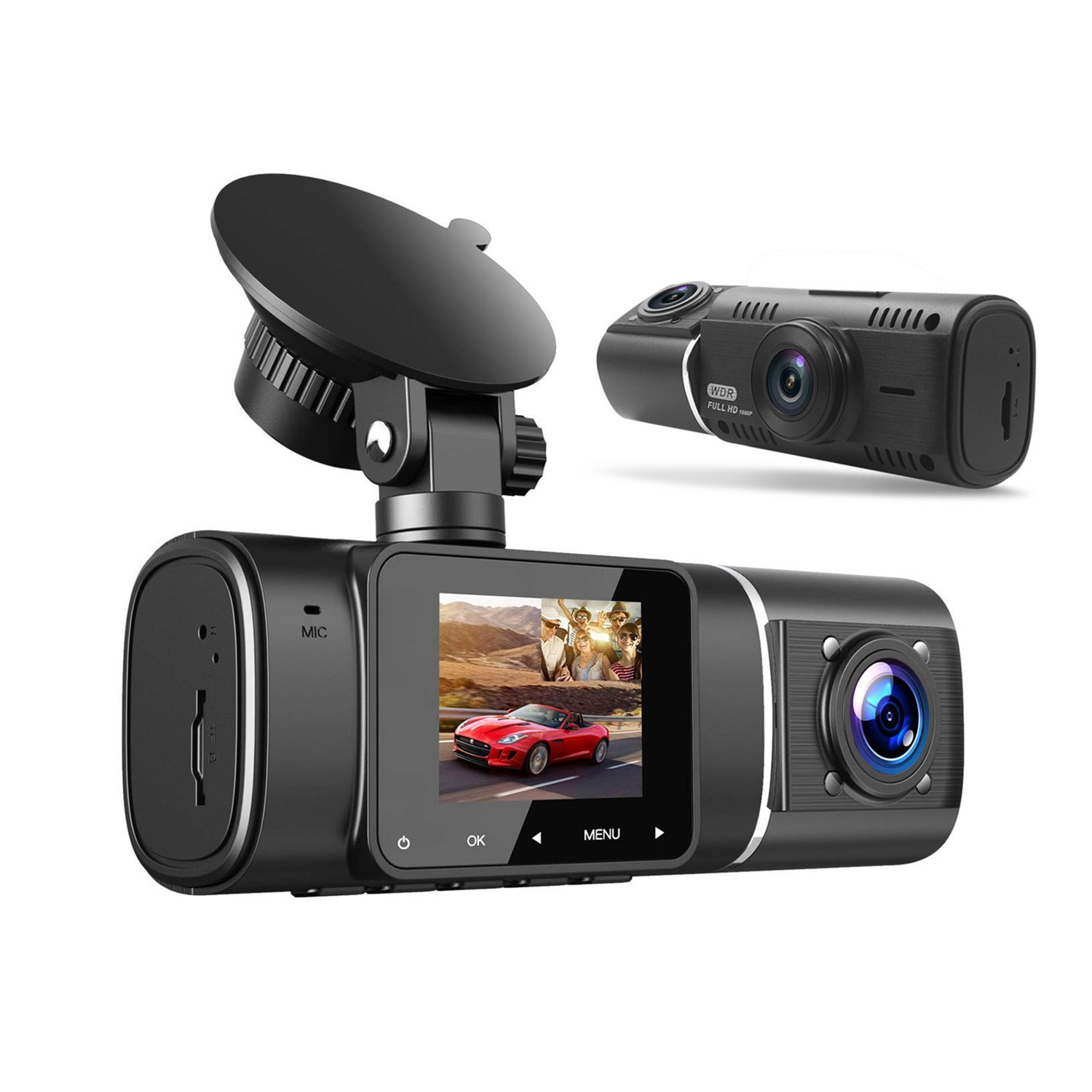 Caméra de tableau de bord doub - Car Dash Cam avis et prix