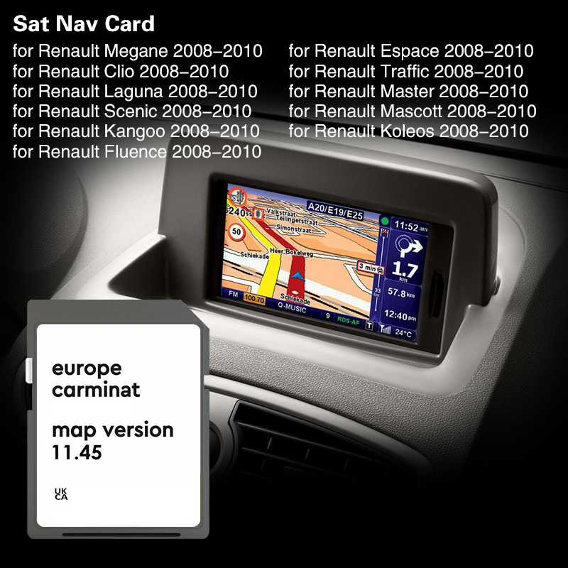 Carminat 11.45 pour Renault La - Car Accessories Cyprus avis et prix