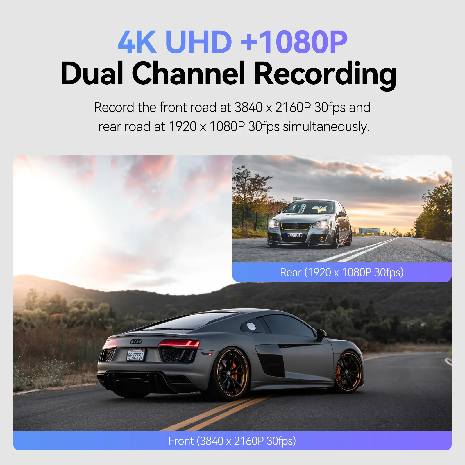 VIOFO A129 Pro Duo Dash Cam 4K - Car Dash Cam avis et prix