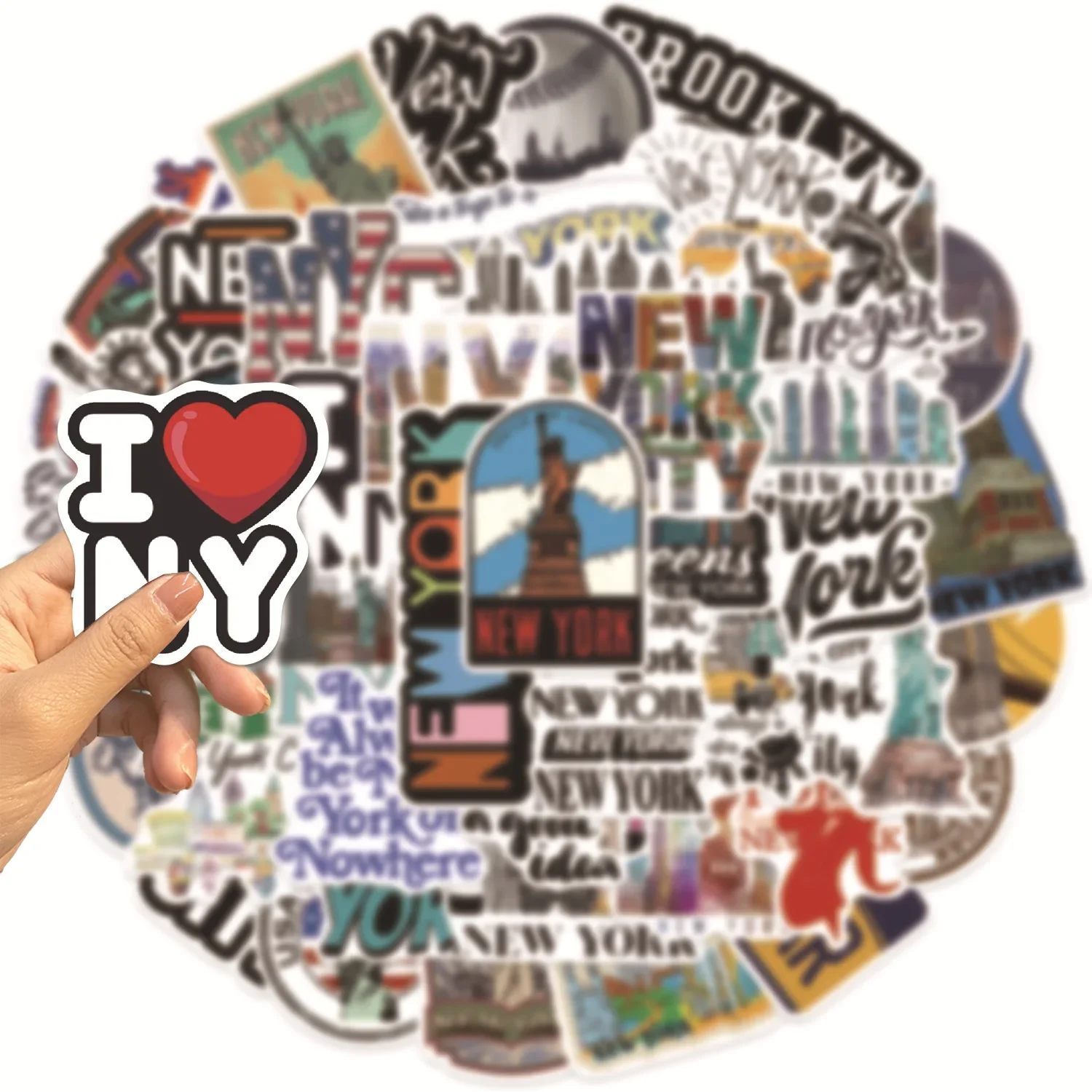 50/100 pièces mignon New York  - Car Accessories York avis et prix