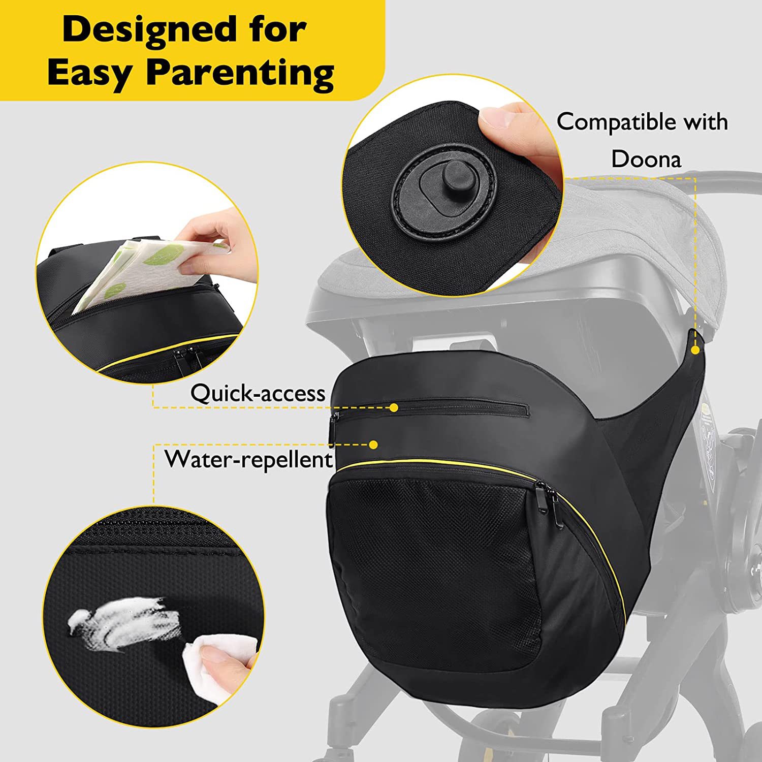 Sac de Rangement 2 en 1 pour P - Car Accessories Shop avis et prix