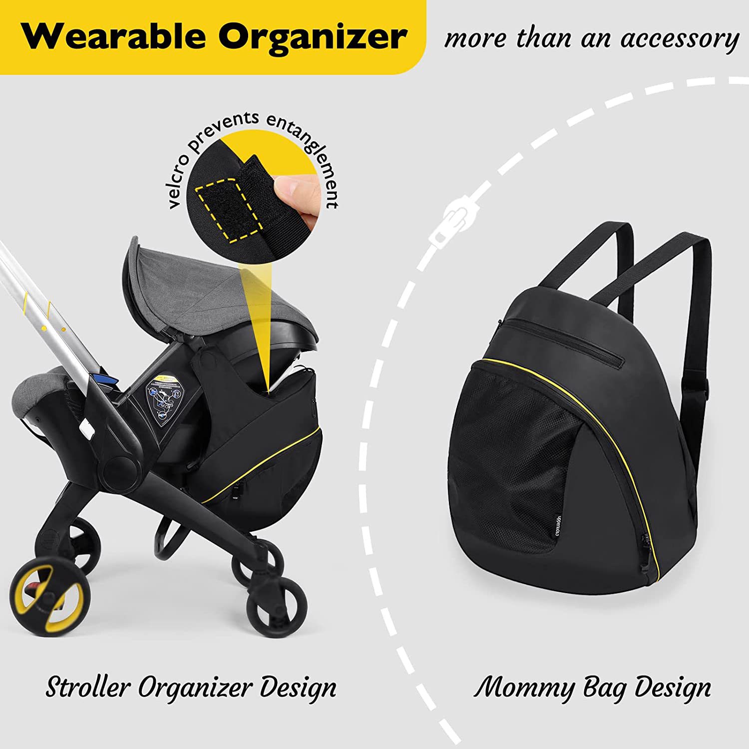 Sac de Rangement 2 en 1 pour P - Car Accessories Shop avis et prix