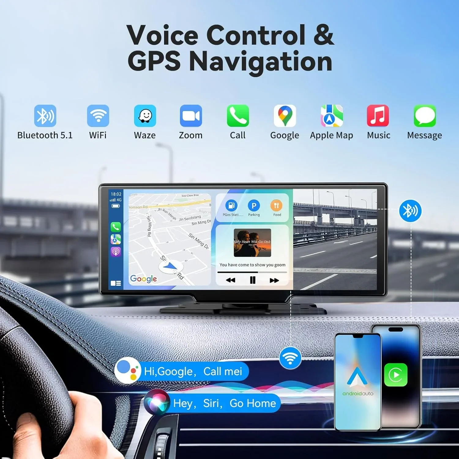 Caméra embarquée portable 10,2 - Car Dash Cam avis et prix