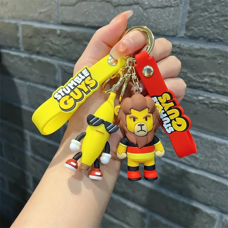 Porte-clés Stumble Guys, figur - Car Accessories Xmas Gifts avis et prix