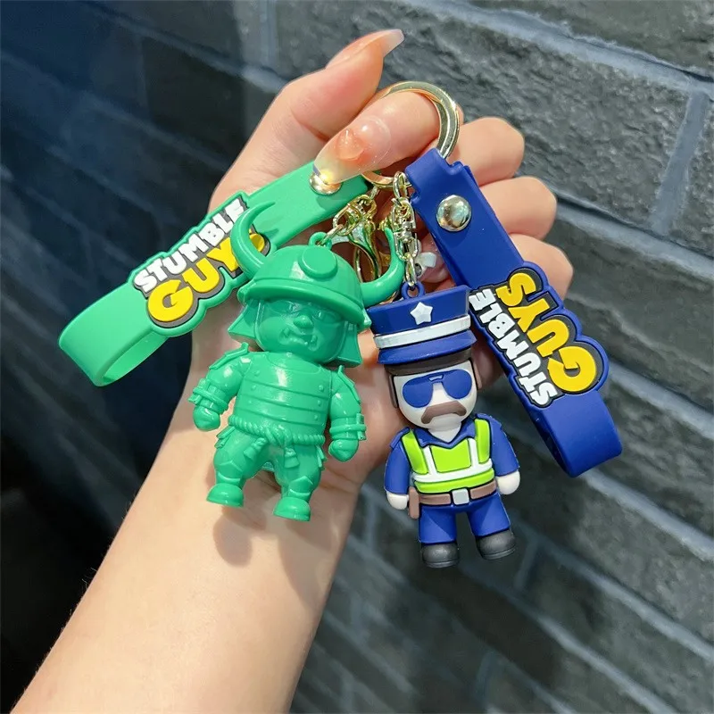 Porte-clés Stumble Guys, figur - Car Accessories Xmas Gifts avis et prix